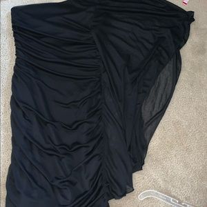 Off the shoulder cocktail dress